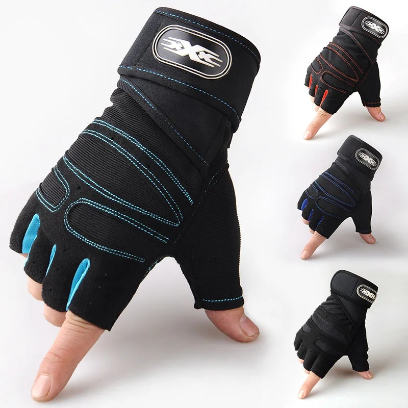 Cycling Glove Padded - Gym Gloves for Men Women Fitness