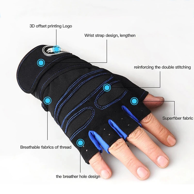 Gym Gloves for Men Women Fitne - Cycling Glove Padded review and price