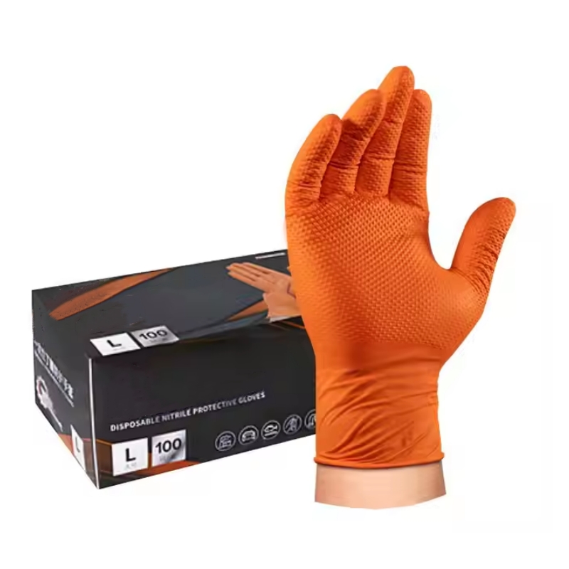 8mil Heavy Duty Industrial Ora - Nitrile Mechanic Glove review and price