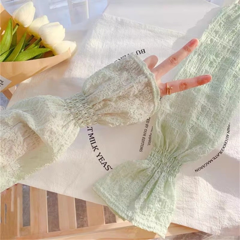 Summer Outdoor Lace Mesh Sun P - Fingerless Glove Knit review and price