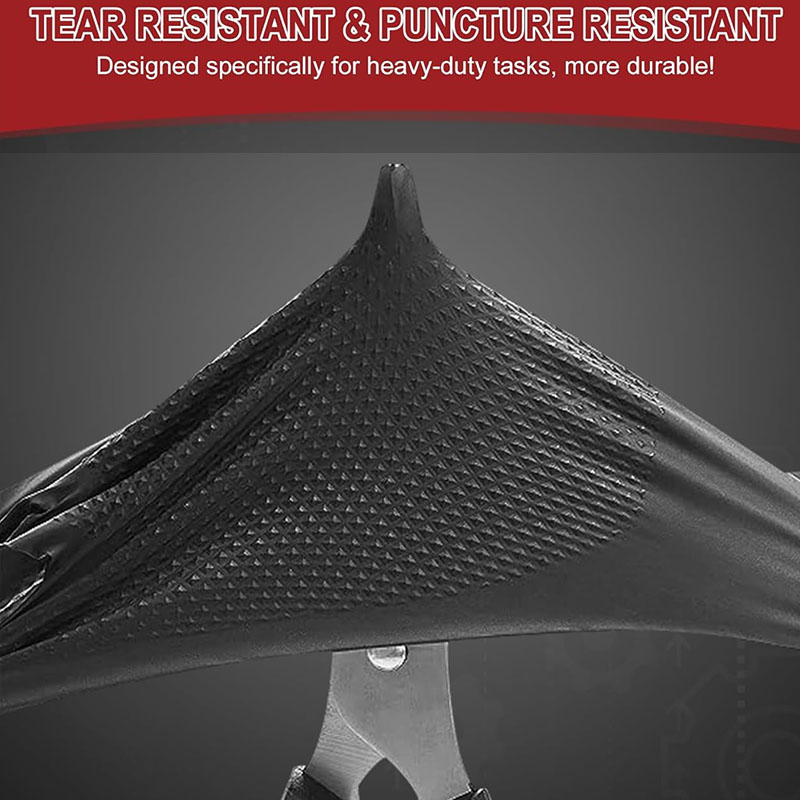Extra Thick 8 Mil  Heavy Duty  - Nitrile Mechanic Glove review and price
