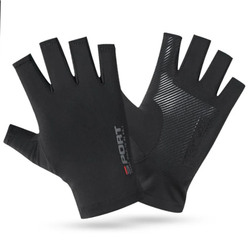 1Pair Half Finger Cycling Glov - Cycling Glove Padded review and price