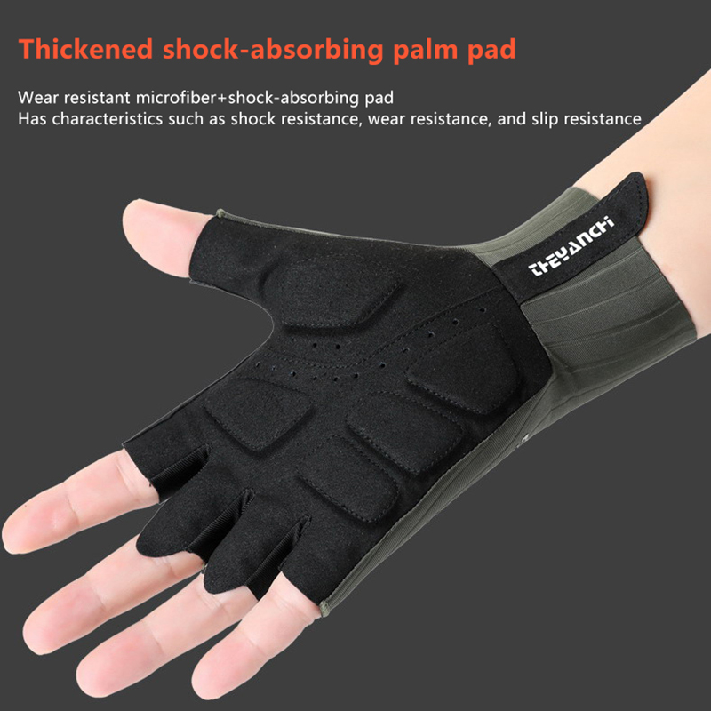 Summer Breathable Half Finger  - Cycling Glove Padded review and price