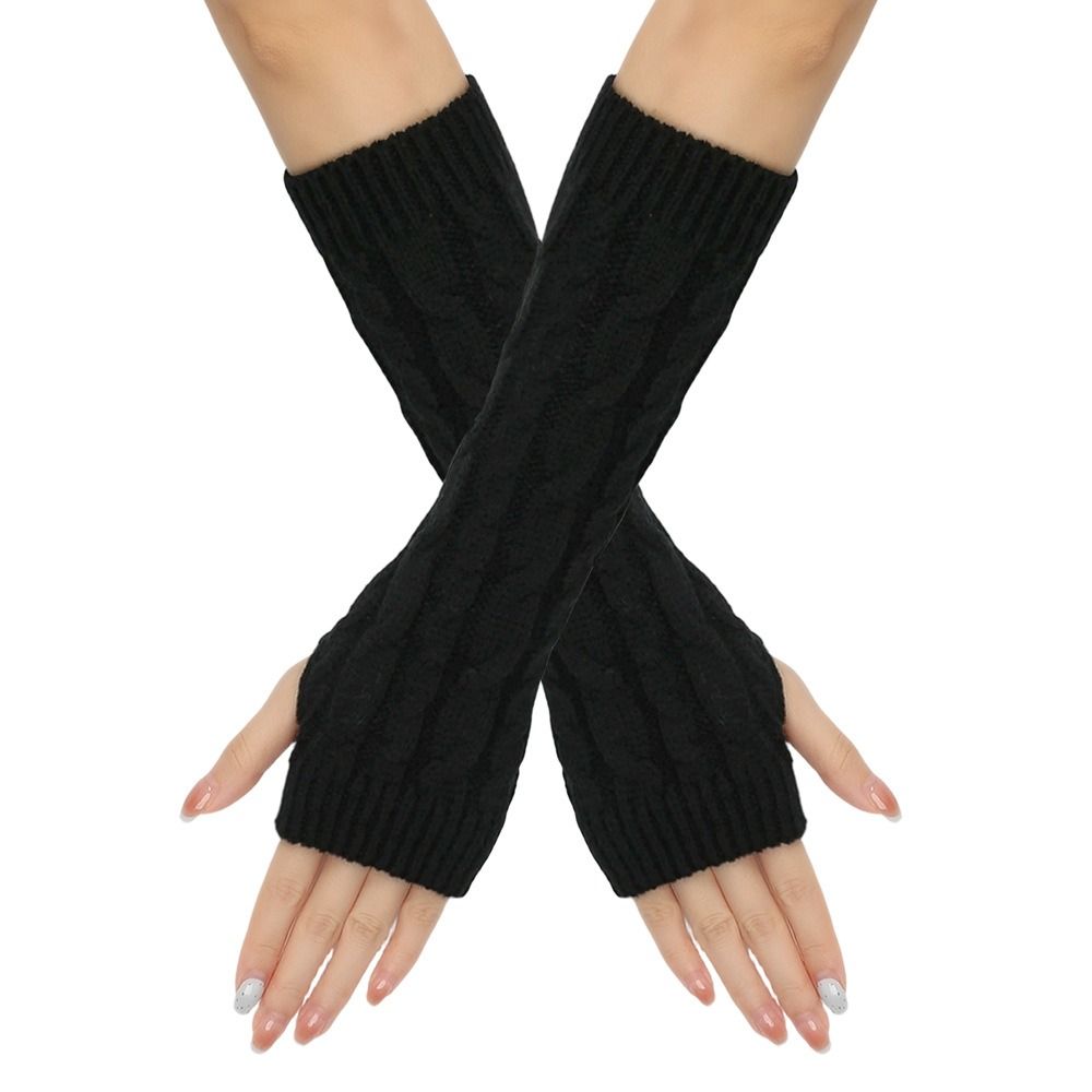 Fingerless Arm Sleeves Gloves  - Fingerless Glove Knit review and price