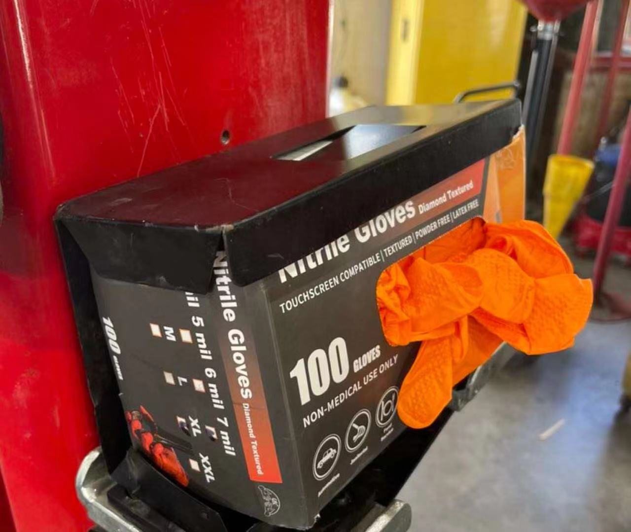 100Pcs Per Box Mechanical Nitr - Nitrile Mechanic Glove review and price