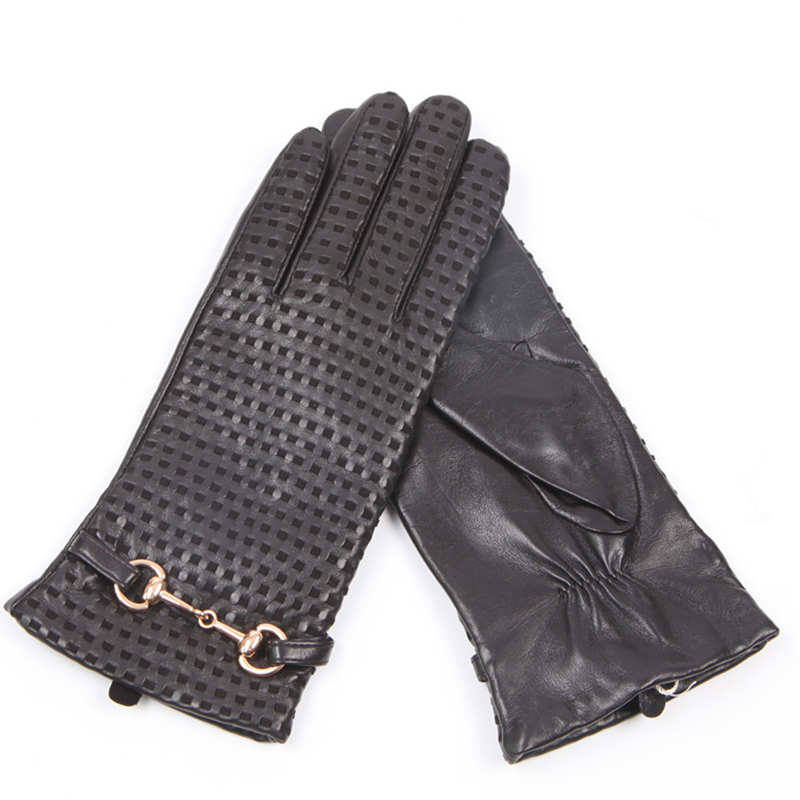 Autumn Winter Real Leather Glo - Wool Glove Lined review and price